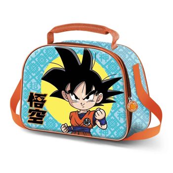 Dragon Ball (Dragon Ball) Brave-Lunch Bag 3D, Bleu