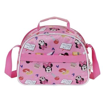 Disney Minnie Mouse Wink-3D Sac à goûter Rose 3