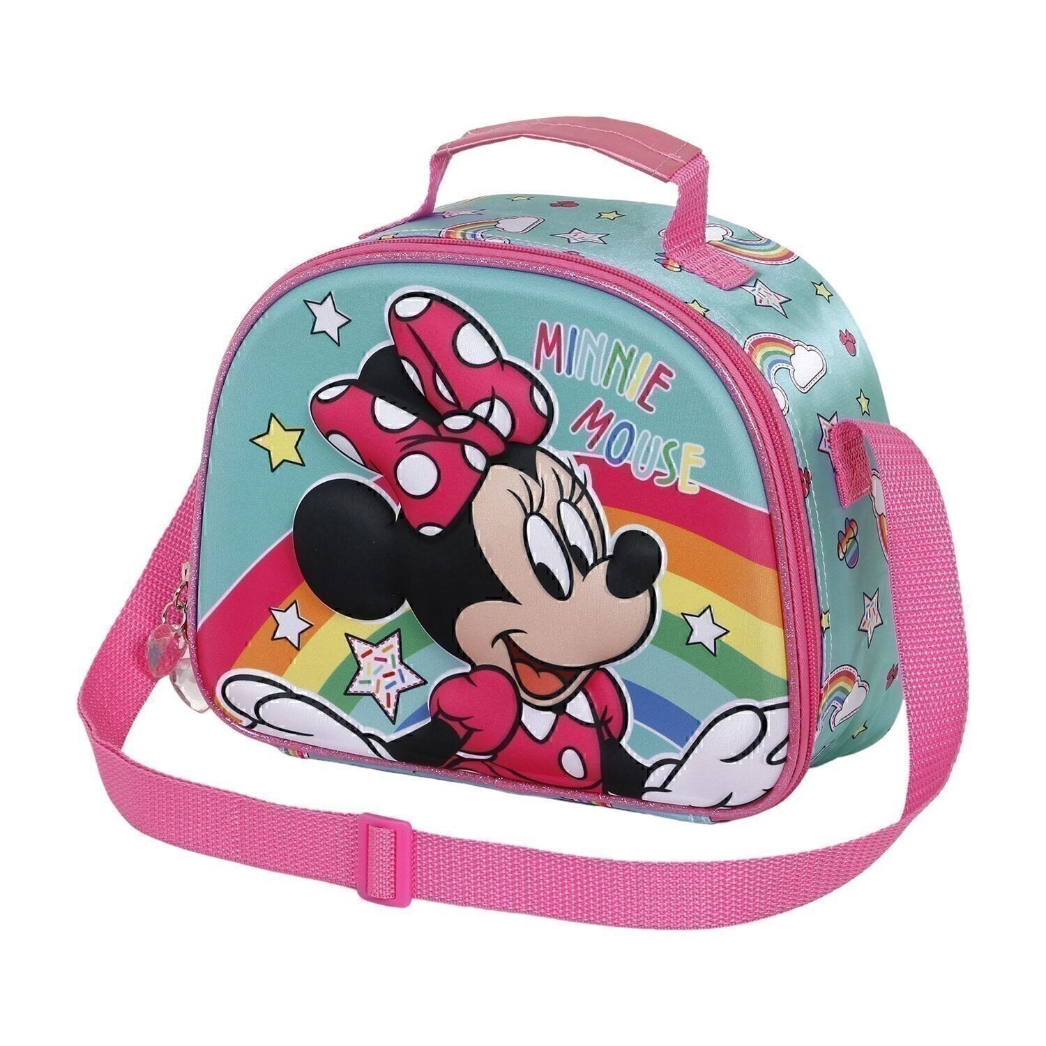 Borsa snack Disney Minnie Mouse Colors-3D, blu