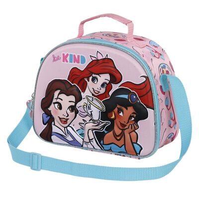 Disney Princesses Kind-3D Lunch Bag, Pink