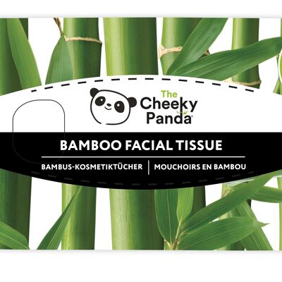 Flat Bamboo Boxes of Tissues | 12 Boxes