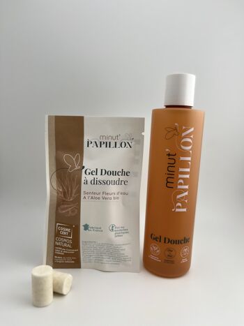 Kit gel douche à dissoudre