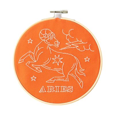 Kit de aro de bordado Aries