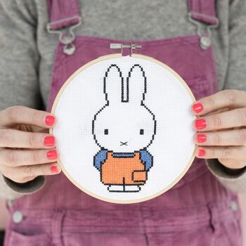 Miffy Salopette Kit Point De Croix 2