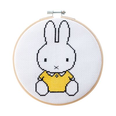 Kit Punto Croce Giallo Miffy