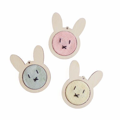 Mini Bunnies Cross Stitch Kit