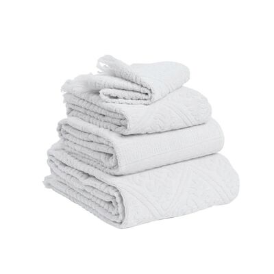 Drap de douche Zoé Craie 70 X 140 - 1302057000