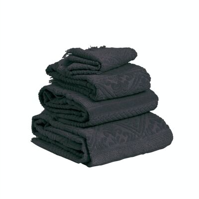 Guest towel Zoé Carbone 30 X 50 - 1303402000