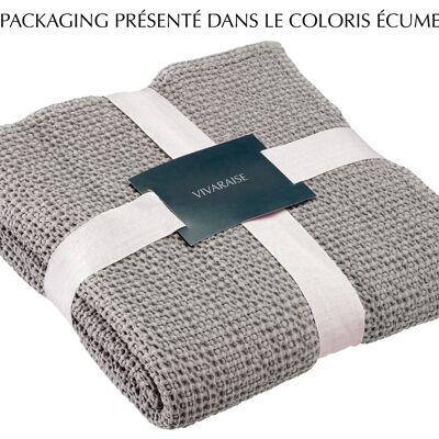 Maia Chalk bed throw 260 x 260 - 1305146000