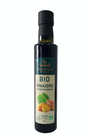 VINAIGRE DE FIGUE DE BARBARIE PHOENICIA HERITAGE BIO 100% FRUITS 1