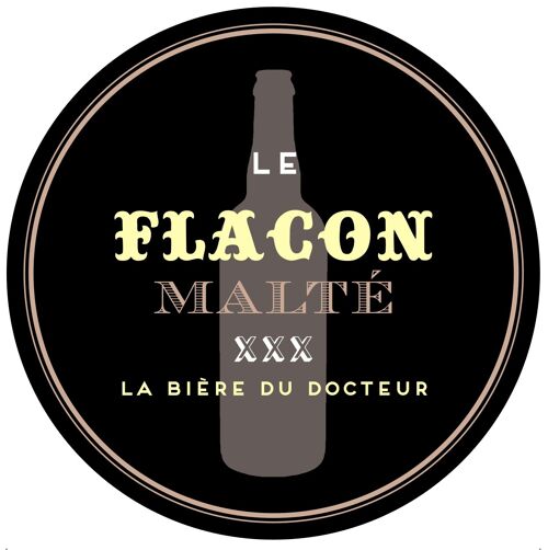 Bière - Flacon malté - 33cl