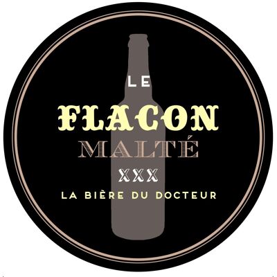 Bière - Flacon malté - 33cl