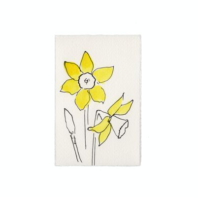 Daffodil Card