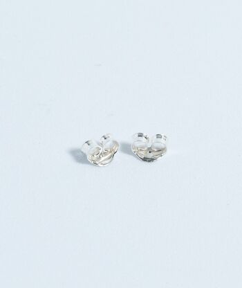 Boucles d’oreilles Croissant Bleu Terrazzo 4