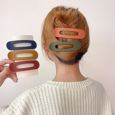 Solid Matte Large Styling Hair Clip