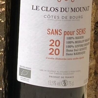 Le Clos Du Mounat Without for Sens 2020