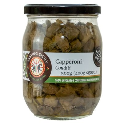 Seasoned capers 500g (400g drained)