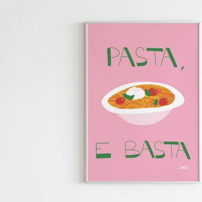 Cartel 'Pasta y Basta'