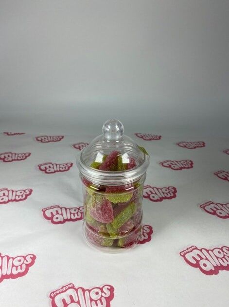 Vegumi Fizzy Strawberries + Watermelons 200g Glas