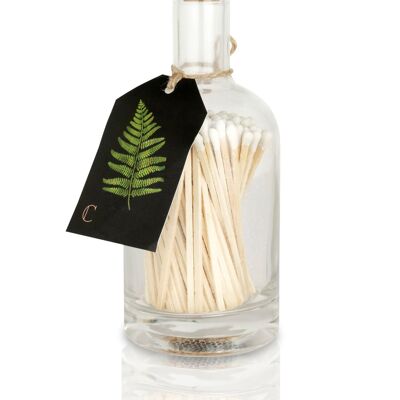 Curator Home Luxury Matches in a Bottle | Stylish Fern Design