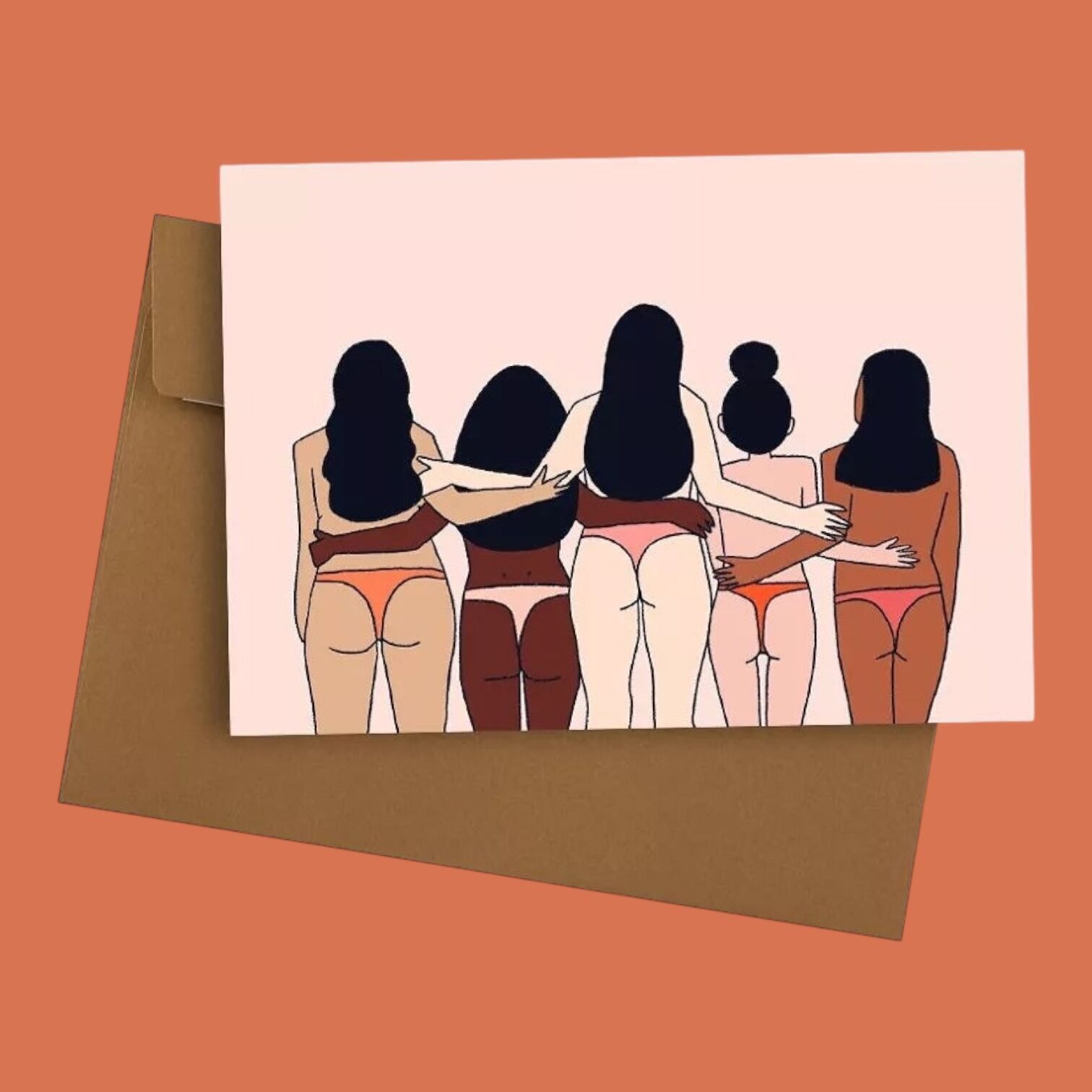 Schwesternschaft Postkarte