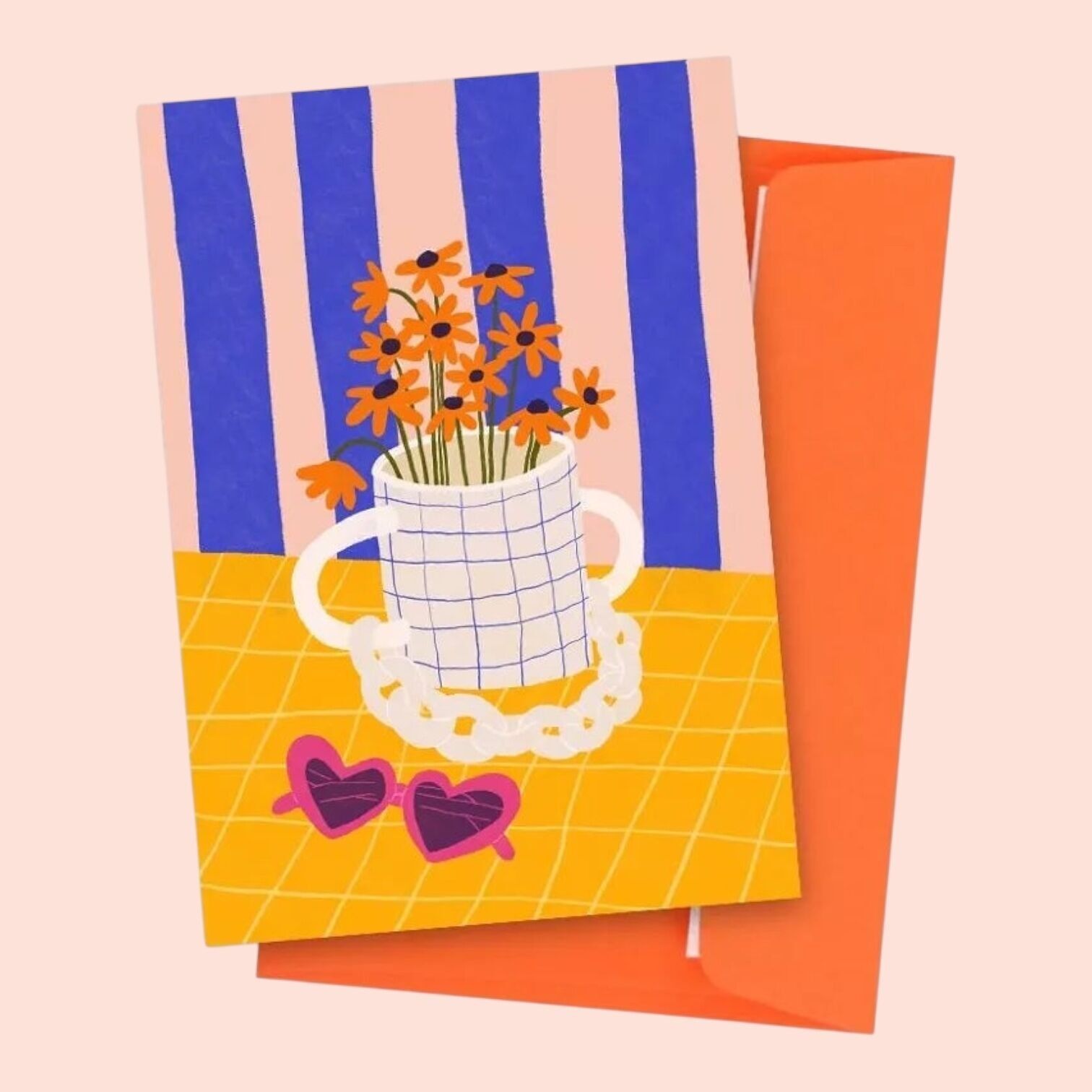 Gänseblümchen Postkarte