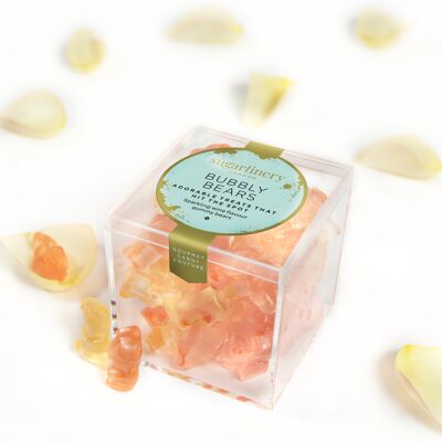 Cube de bonbons Bubbly Bears - COLLECTION CANDY COUTURE (OURS SAVEUR PROSECCO)