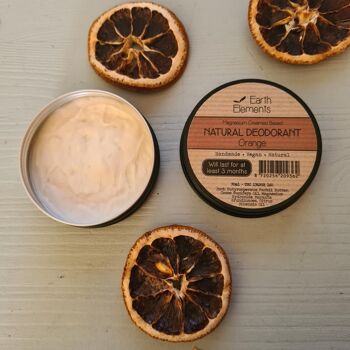 Déodorant Naturel Orange - sans bicarbonate de soude - déodorant naturel 5