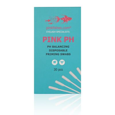 Hisopos de cebado de PH rosa