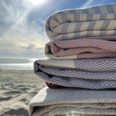 Paquete de 50 toallas turcas diversas