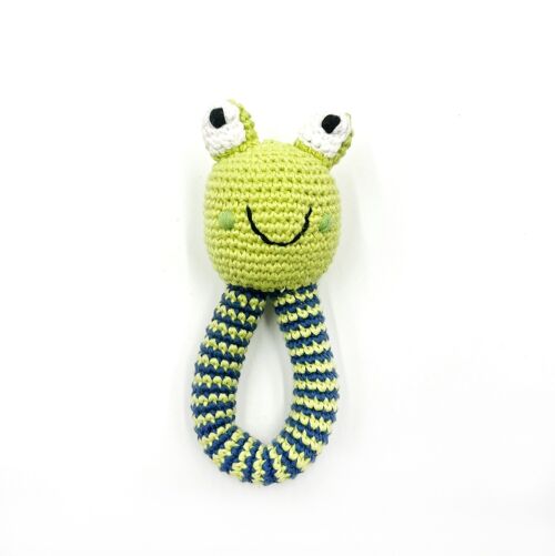 Baby Toy Frog ring rattle