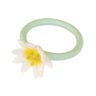 GREEN LOTUS RING