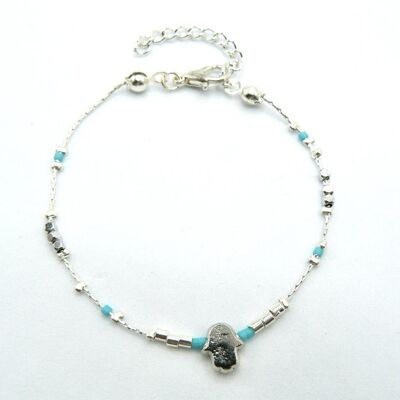 SILVER PLATED BRACELET-02