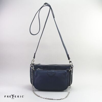 587753 Blue - Leather bag