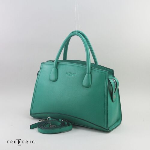 586264 Turquoise - Sac cuir