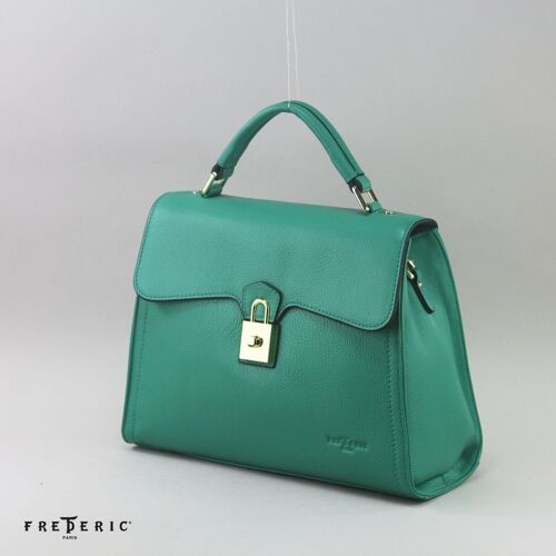 586256 Turquoise - Sac cuir