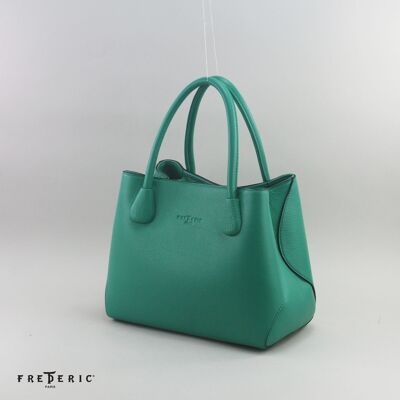586265 Turquoise - Leather bag