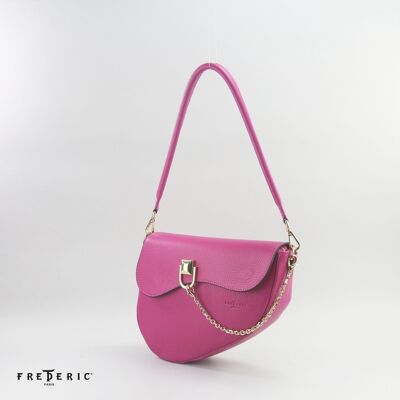 592803 Fuchsia - Leather bag
