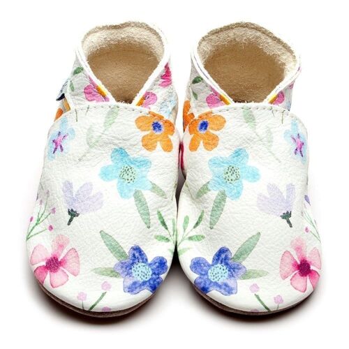 Children's Leather Slippers - Posy