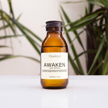 Diffuseur à roseau durable - Parfum : Awaken. Un mélange d'orange et de citronnelle. rafraîchissant, édifiant et de longue durée. Fabriqué à la main au Pays de Galles. 2