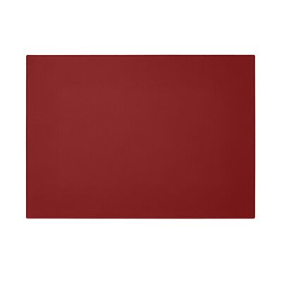 Schreibtischunterlage Palladio Echtleder Ferrari Rot - Quadratische Ecken und Rundumnähte