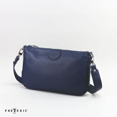 586272 Blue - Leather bag