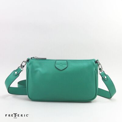 586272 Turquoise - Leather bag