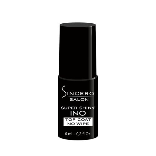 Gel polish top coat SINCERO SALON, 6ml, Super Shiny INO