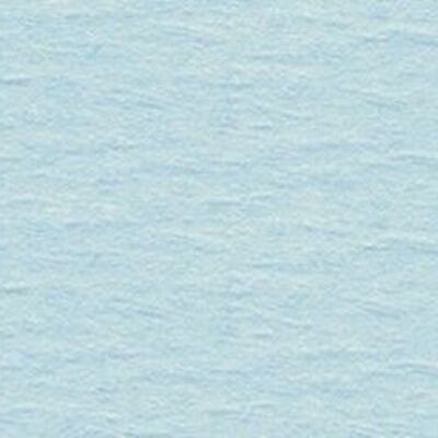 Cartón artesanal gofrado, 50 x 70 cm, azul claro