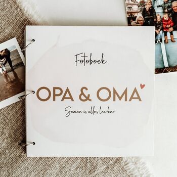 Fotobook Opa & Oma | Samen est alles leuker 1