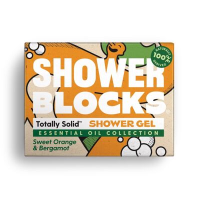 Totally Solid Shower Gel: Sweet Orange & Bergamot Essential Oils - Body Soap
