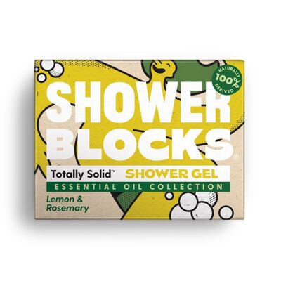 Totally Solid Shower Gel: Lemon & Rosemary Essential Oils - Body Soap