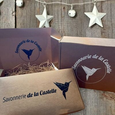 COFFET cadeaux  3 Savons