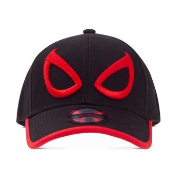 MARVEL COMICS Spider-Man Minimal Eyes Casquette de Baseball Unisexe Noir/Rouge (BA030550SPN) 1